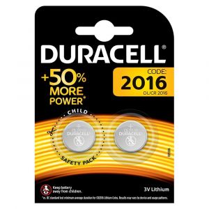 Duracell Pile Bouton 2xcr2016 One Size Silver