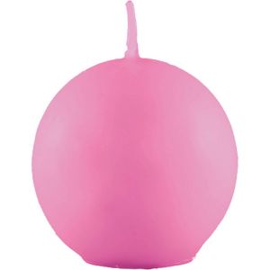 Ruedelafete Bougie Boule 6cm diam, Rose pale