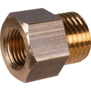 Raccord laiton hexagonal réduit à visser - M 1'/1/2 - F 1/2' - Sobime