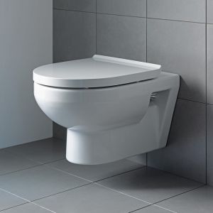 Duravit No.1 Cuvette suspendue à fond creux, sans bride, 2562092000,