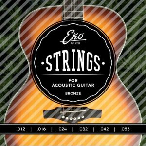 Eko ACB1253M - Cordes Guitare Acoustique Bronze MEDIUM 12-53