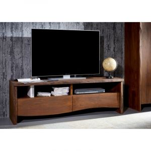 Image de Meuble tv 151x45 Acacia laqué Brun pure acacia 208 - brun