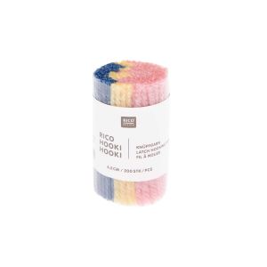 Fil à Nouer 6,5 cm Marbré – Rico Hooki Hooki(...) - Rose