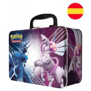 Boîte de jeu de cartes Pokémon Spanish Pokemon Chest