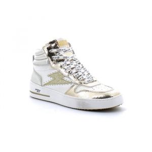 Semerdjian - Basket Mode Montante &Agrave; Lacet Pour Femme Quito - Dor&eacute; - 39