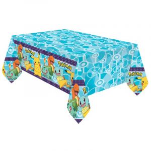 Amscan International 9904823 Nappe en plastique imprimée 1 Pokémon