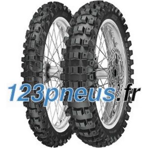Pirelli Scorpion MX 32 Mid Hard (110/90-19 TT 62M roue arrière, Composé de caoutchouc Moyen HARD, NHS )