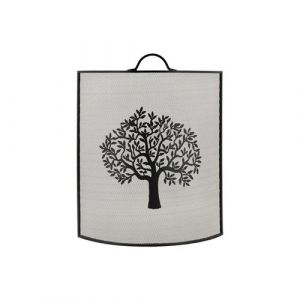 Aubry Gaspard Pare-feu de chemin&eacute;e en m&eacute;tal Arbre de vie