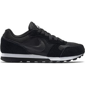 Image de Nike MD Runner 2, Baskets Femme, Noir (Black/Black/White 001),-36