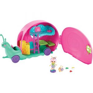 Image de Mattel Enchantimals GCT42 Slow-Mo Camper Vehicle Playset With Saxon Snail Doll