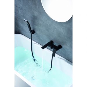 Robinet de baignoire-douche noir mat Imex Fiji