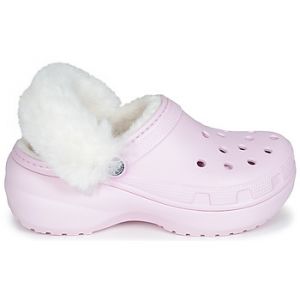 Crocs Sabots Classic Platform Lined Clog W Rose - Taille 36 / 37,38 / 39,42 / 43,37 / 38,39 / 40,41 / 42