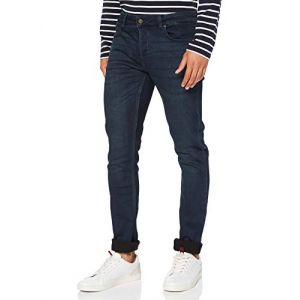 Image de Only & Sons Sweat - Jean coupe slim ultra stretch - Délavage foncé-Bleu