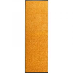 VidaXL Paillasson lavable Orange 60x180 cm