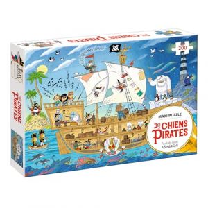 Les chiens pirates - maxi puzzle (Broché)