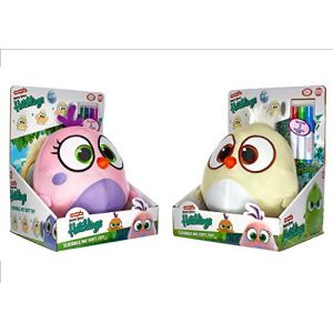 Joy Toy Angry Birds : Copains Comme Cochons Assortiment Peluches 20 Cm Hatchlings Scribble Me (2)