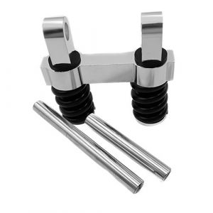 Suspension Arri&egrave;re Double Ressort pour UrbanGlide Ride 100 Max / Ride 100 Pro 2 Avizar Argent