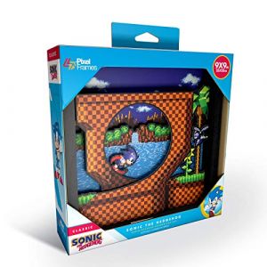 SNK Pixel Frames - Sonic the Hedgehog: Loop Scene 23x23 cm