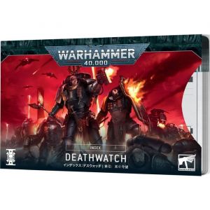 Games Workshop Figurine Warhammer 40k - Index Cards V.10 Deathwatch