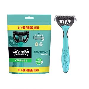 Wilkinson Maquinilla desechable extreme sensitive 8+8 uds
