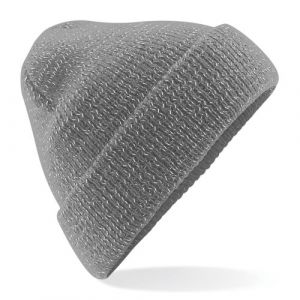 Beechfield - Bonnet réfléchissant - Adulte mixte (Taille Unique) (Gris) - UTRW5803
