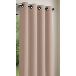 Rideau obscurcissant 135 x 240 cm Rose poudré