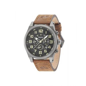 Image de Timberland Homme Multi-Cadrans Quartz Montre avec Bracelet en Cuir 15247JSU/02