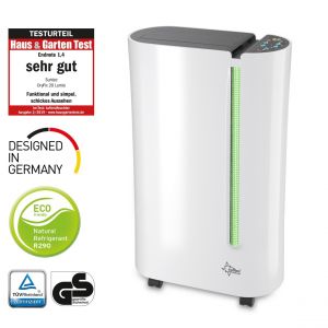 Image de Suntec D&eacute;shumidificateur d'air &eacute;lectrique DryFix 20 Lumio [pour des pi&egrave;ces ~65 m&sup2;- D&eacute;shumidification=20l/J - Purificateur D'air - S&egrave;che-Linge