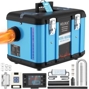 Chauffage Diesel Chauffage Diesel 8 KW Portable 12V/24/220V R&eacute;glable 5L