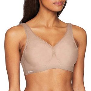 Glamorise Glamiorise-1006- Soutien-gorge Sport grand maintient sans coutures-Beige (Chair)-FR: 115G/EU:100G