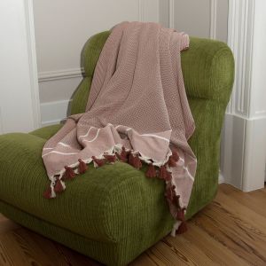 Febronie - Plaid Stockholm rouge
