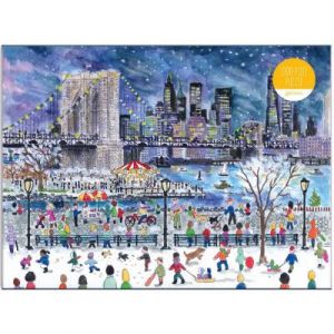 Galison Puzzle 1000 pièces :Chutes de neige sur New York