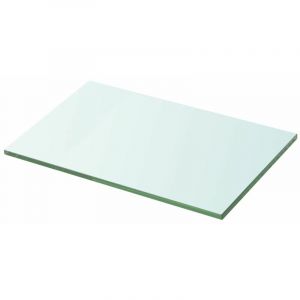 VidaXL Panneau pour étagère Verre transparent 30 x 20 cm