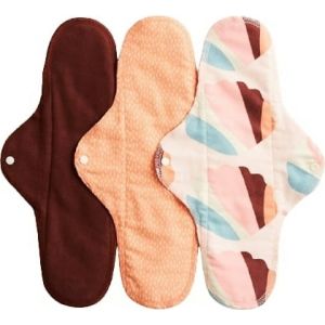 Imse Serviettes Hygiéniques "Nuit" - Orange Sprinkle