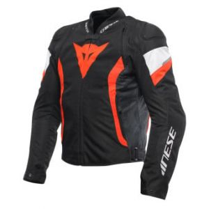 Dainese Blousons moto Avro 5 Tex Black Red Fluo White