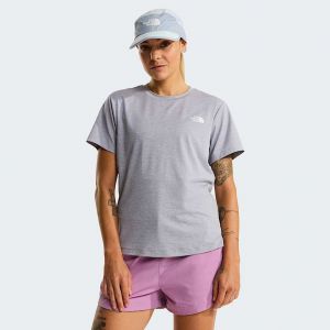 The North Face T-shirt Flex Pour Femme Tnf Pale Grey Heather Taille S female