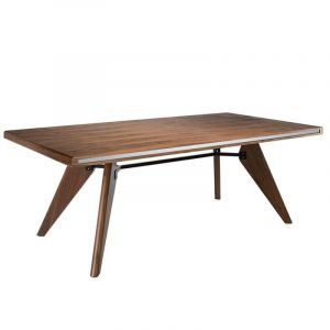 Prix Table à Manger en Bois Dinayo 220cm Noyer