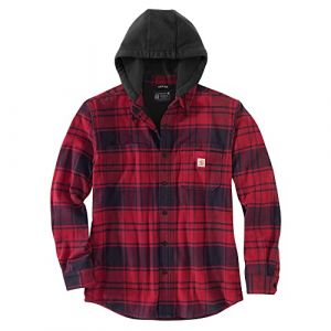 Chemise homme - Hooded - Carhartt - Rouge - Taille XL