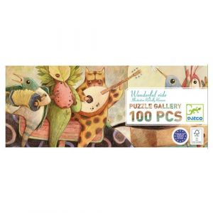 Puzzle Wonderful ride - 100 pcs Djeco