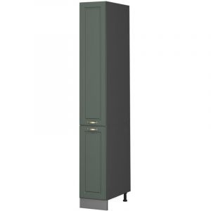 Colonne coulissante Fame-Line 30 cm anthracite/vert style rustique Vicco