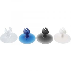 Fackelmann 61167 2 Porte-brosses à dent avec Ventouse (Plusieurs Coloris)