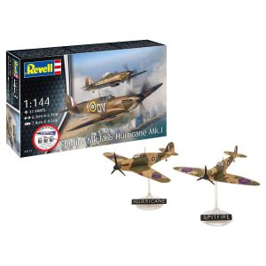 Revell Maquettes avions : Starter Kit : Spitfire Mk.Ia et Hurricane Mk.I