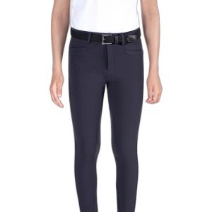 Pantalon équitation avec grip aux genoux enfant Equiline