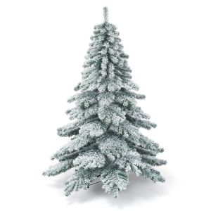 Coast - Arbre de Noël - Avec flocons de neige - Vert + Blanc - 180 cm