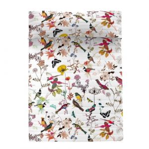 HappyFriday HF Birds of Paradise Couvre-lit Multicolore 240 x 260 cm