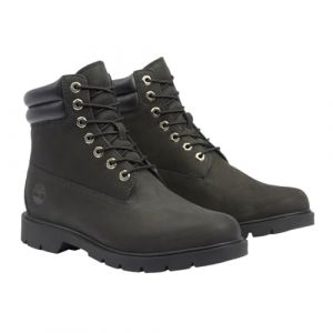 Timberland Bottes Bottes en cuir de base 6 pouces - Couleur 40,43,44,45,46,41 1/2,43 1/2 - Taille Noir