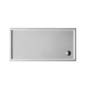 Image de Duravit Receveur de douche rectangulaire STARCK SLIMLINEavec antidérapant 1500x750x60mm blanc