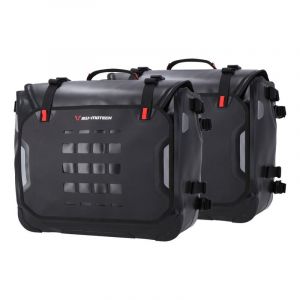 Sw-motech Sacoches latérales SW Motech Sysbag WP L 24-40 L noires support EVO B