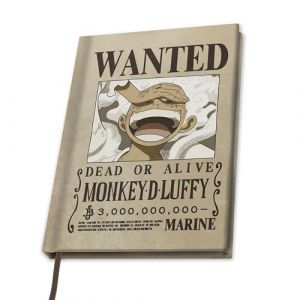 Image de Abystyle Carnet de notes de One Piece - Wanted Luffy - pour Unisexe - multicolore
