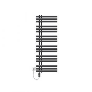 LuxeBath Radiateur Électrique pour Salle de Bain Iron EM, 500x1400 mm Anthracite +